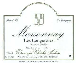 Audoin Marsannay rouge Les Longeroies 